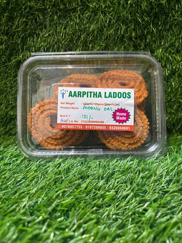 Moong Dal Chakli - Arpita ladoos
